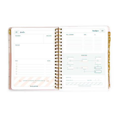 17-month 2025 reverie planner