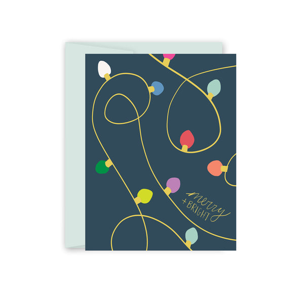 merry + bright greeting cards (box of 10)