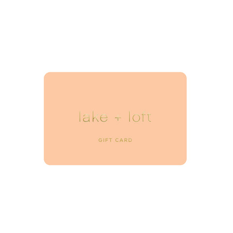 lake + loft digital gift card